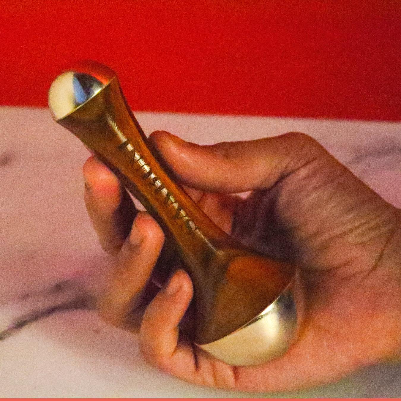 Kansa Wand - Dual Tipped Facial Massage Tool