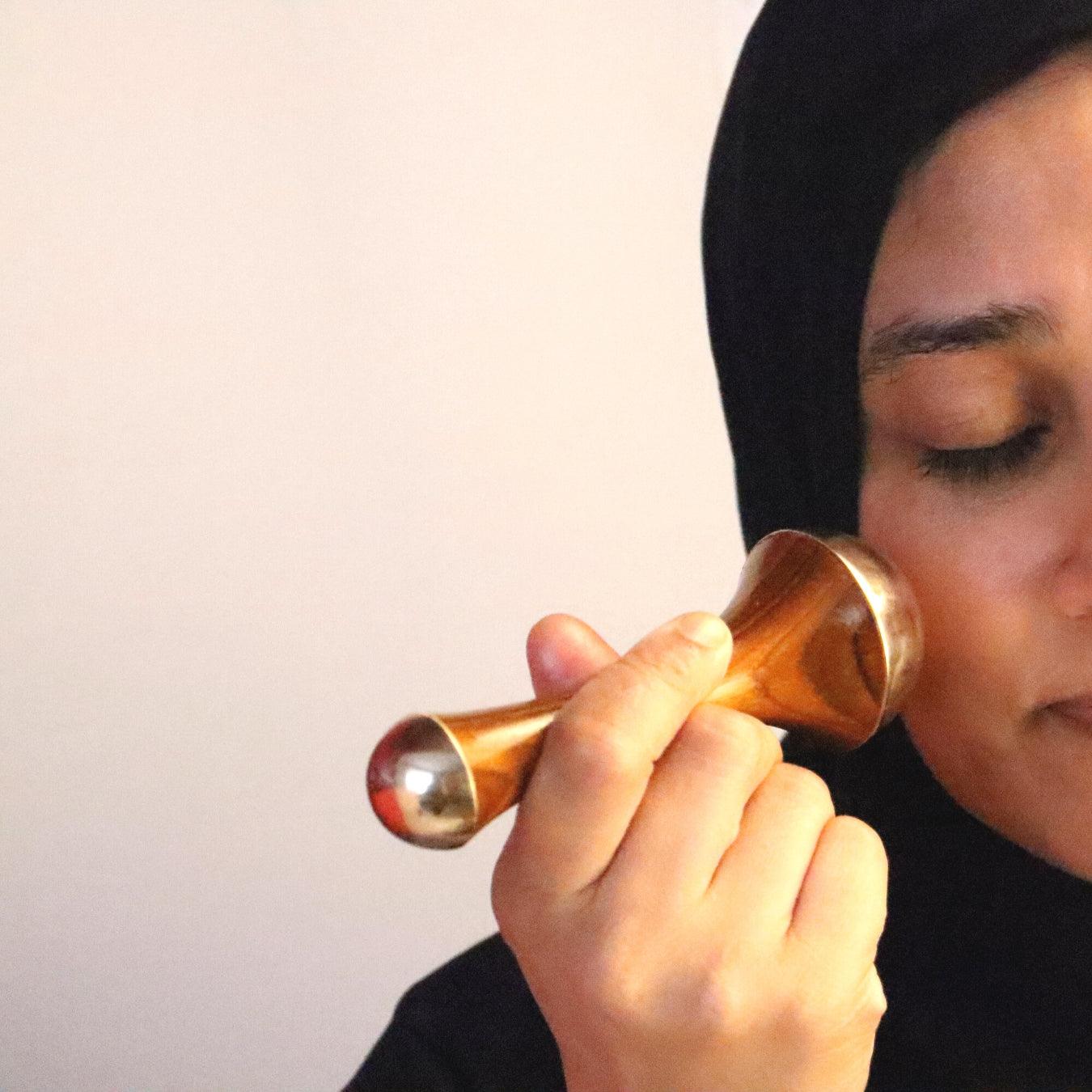 Kansa Wand - Dual Tipped Facial Massage Tool