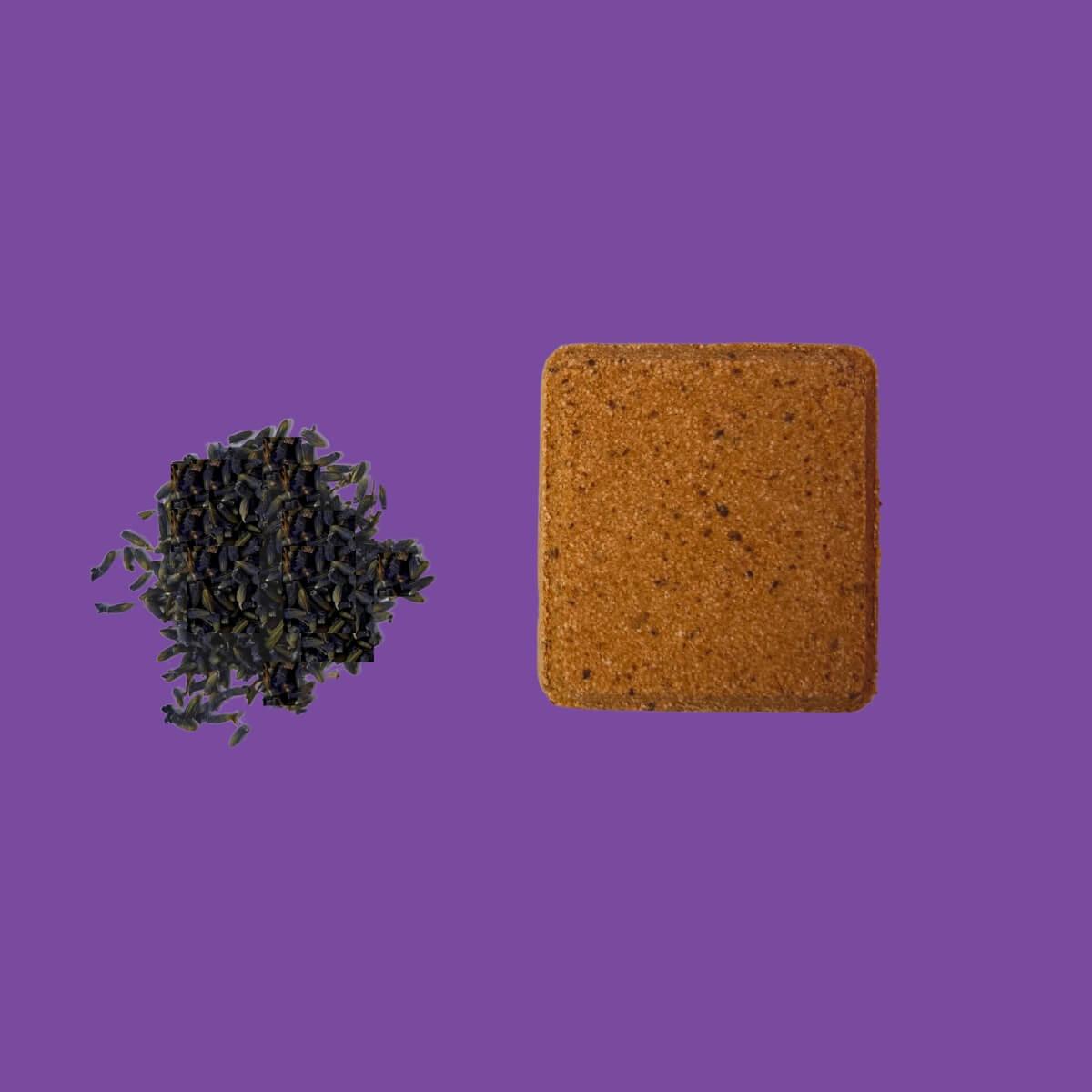 Aromatherapy Detox Bath Bomb - Juniper with Lavender Petals
