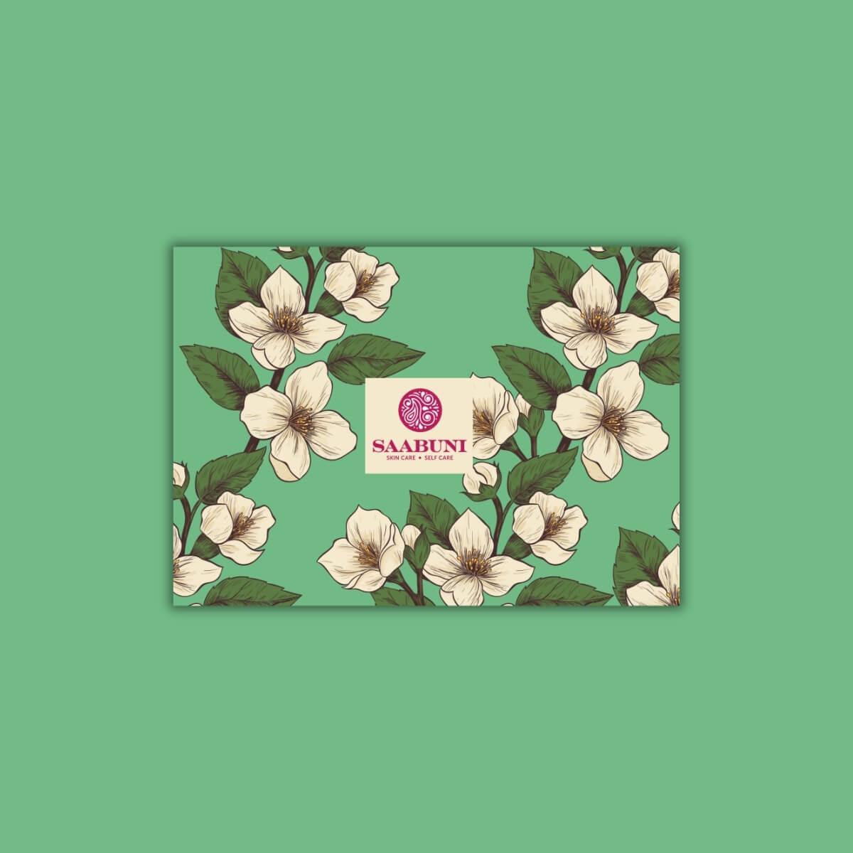 Jasmine Handwritten Gift Card Message