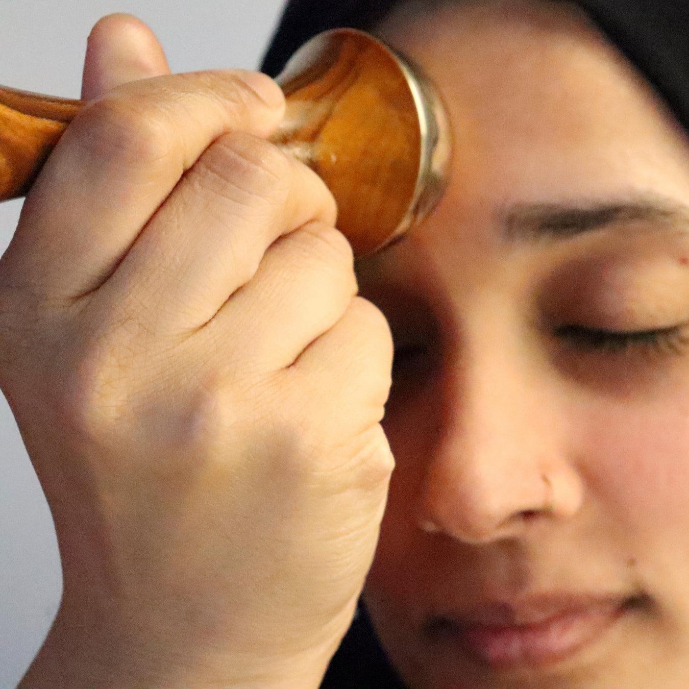 Kansa Wand - Dual Tipped Facial Massage Tool