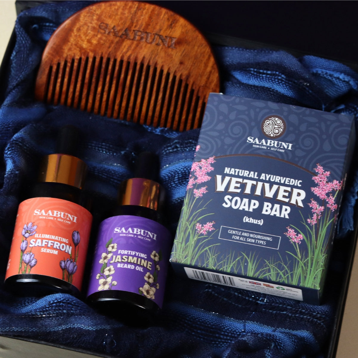 Saabun Soap Men's Grooming Essentials Kit Saabuni