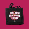 Saabun Soap Positive Affirmation Tote - Black Canvas Saabuni