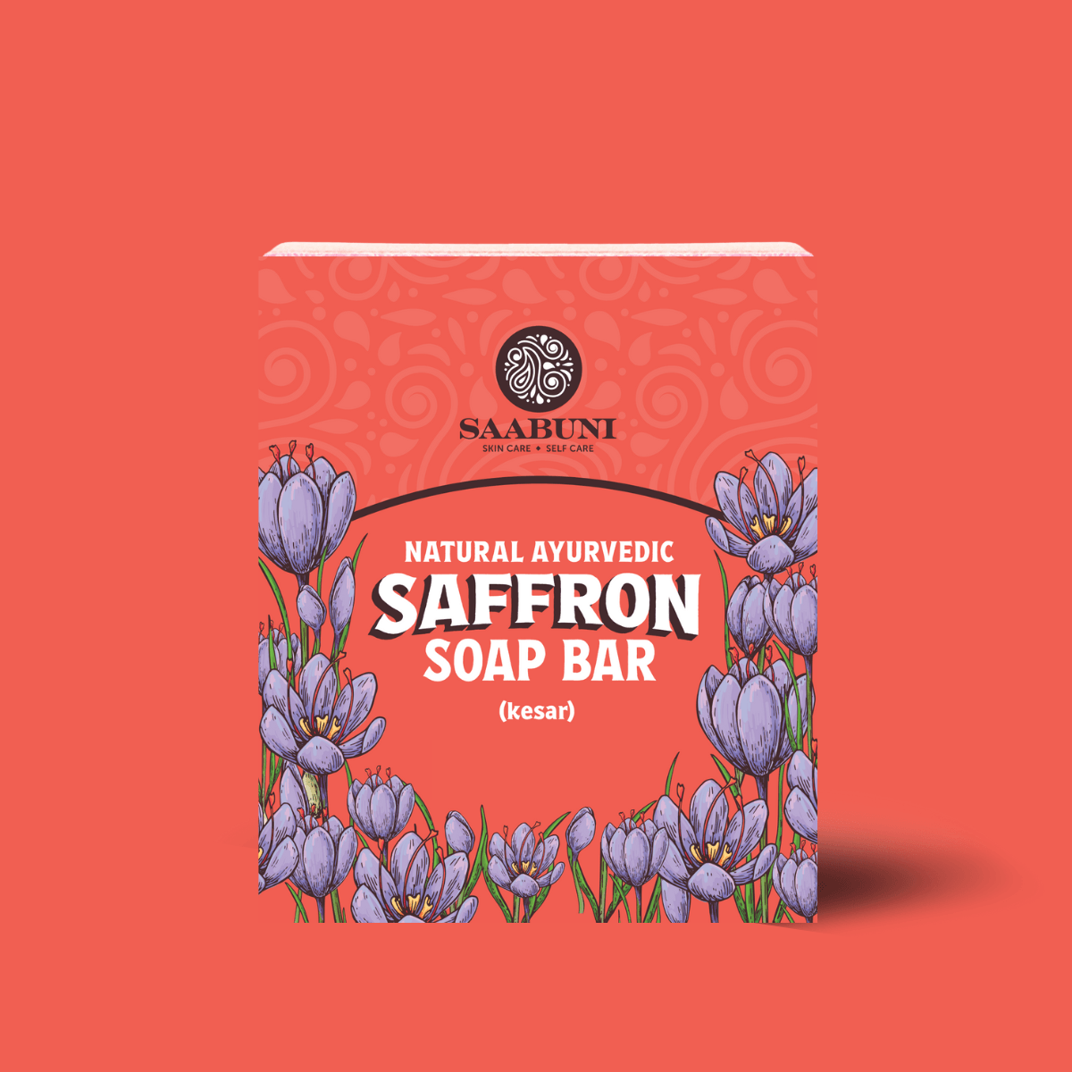 Saffron Ayurvedic Massaging Soap Bar