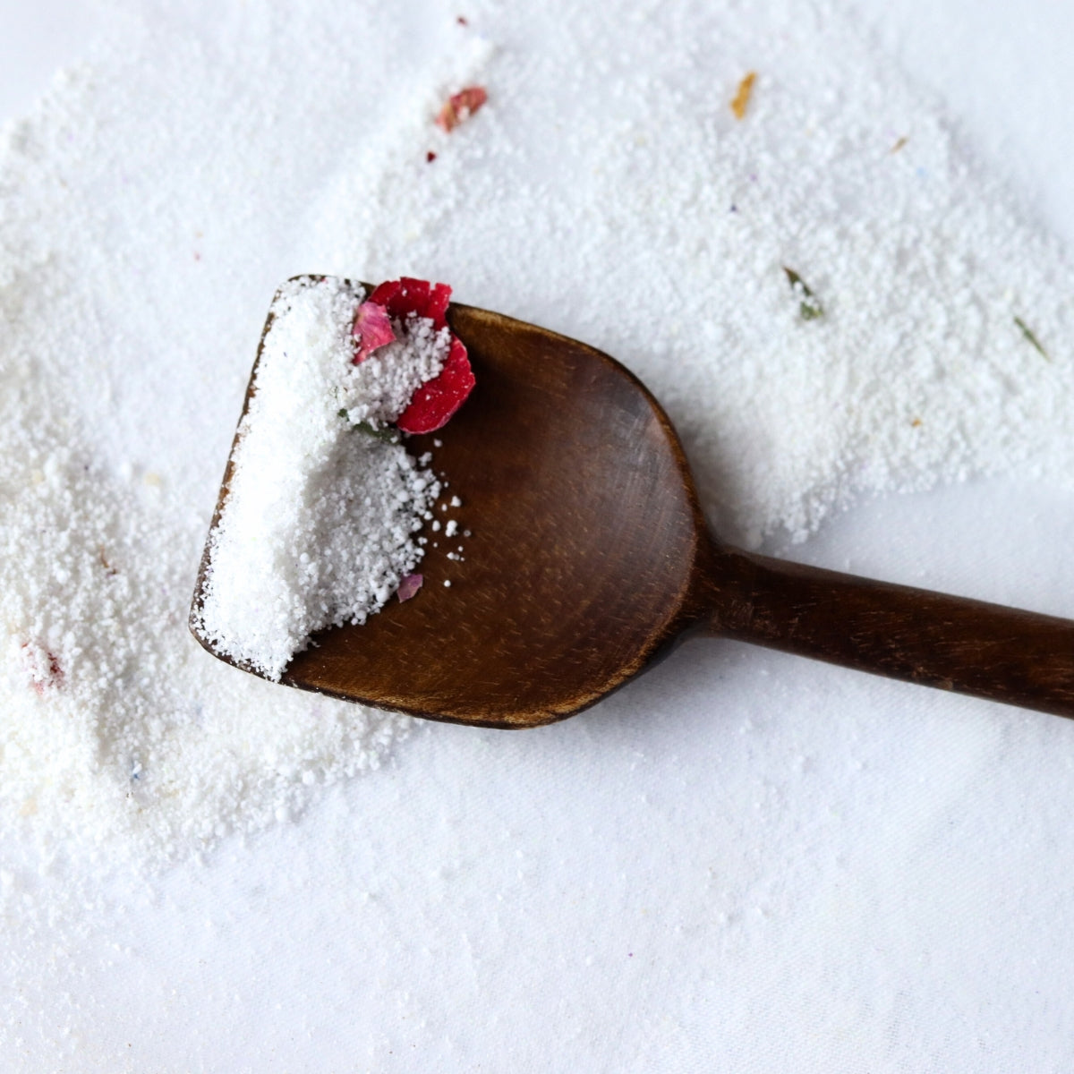 Saabun Soap Wooden Spoon (Chammach) for Coconut Bath Milks Saabuni