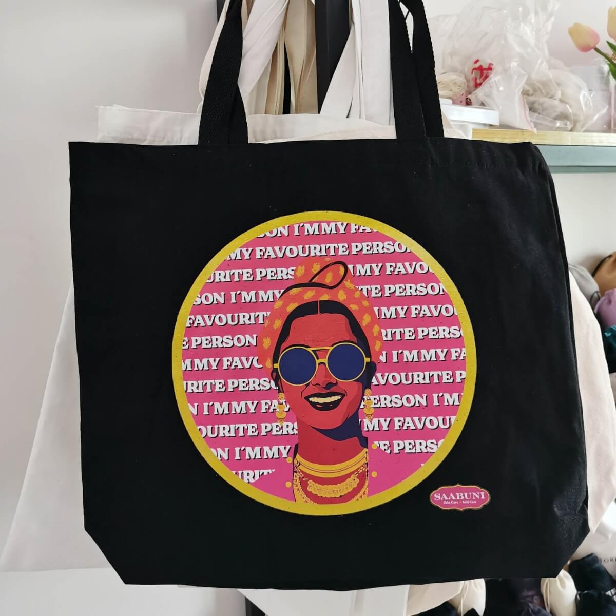 positive affirmation tote bag