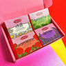 Aromatherapy Bath Bombs - Self Care Quad Pack - Chill, Detox, Breathe and Romance