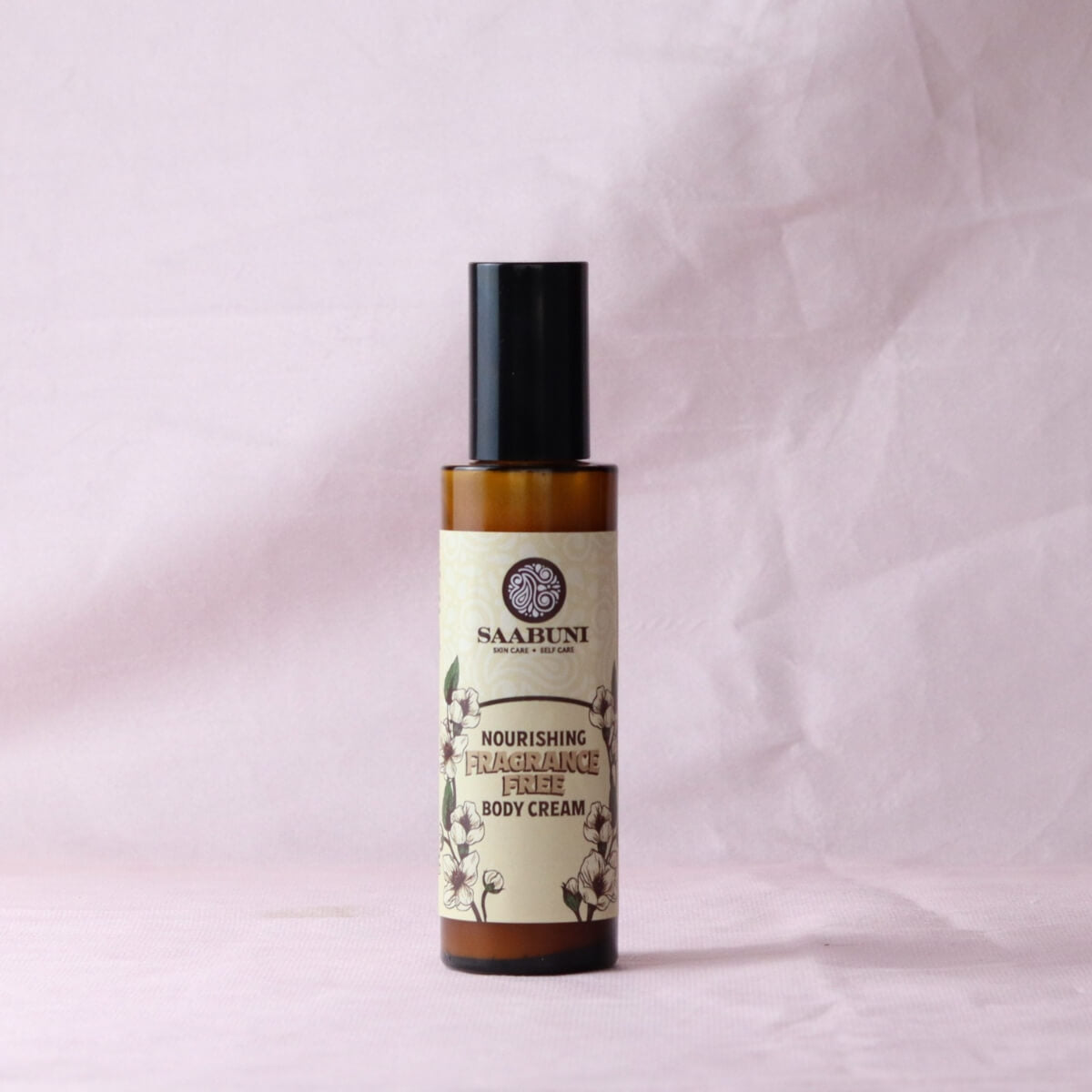 Saabun Soap Fragrance Free Body Cream Enriched With Jojoba Oil - 100ml Saabuni