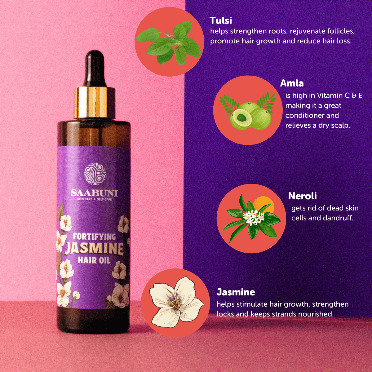 Jasmine hair oil ingredients