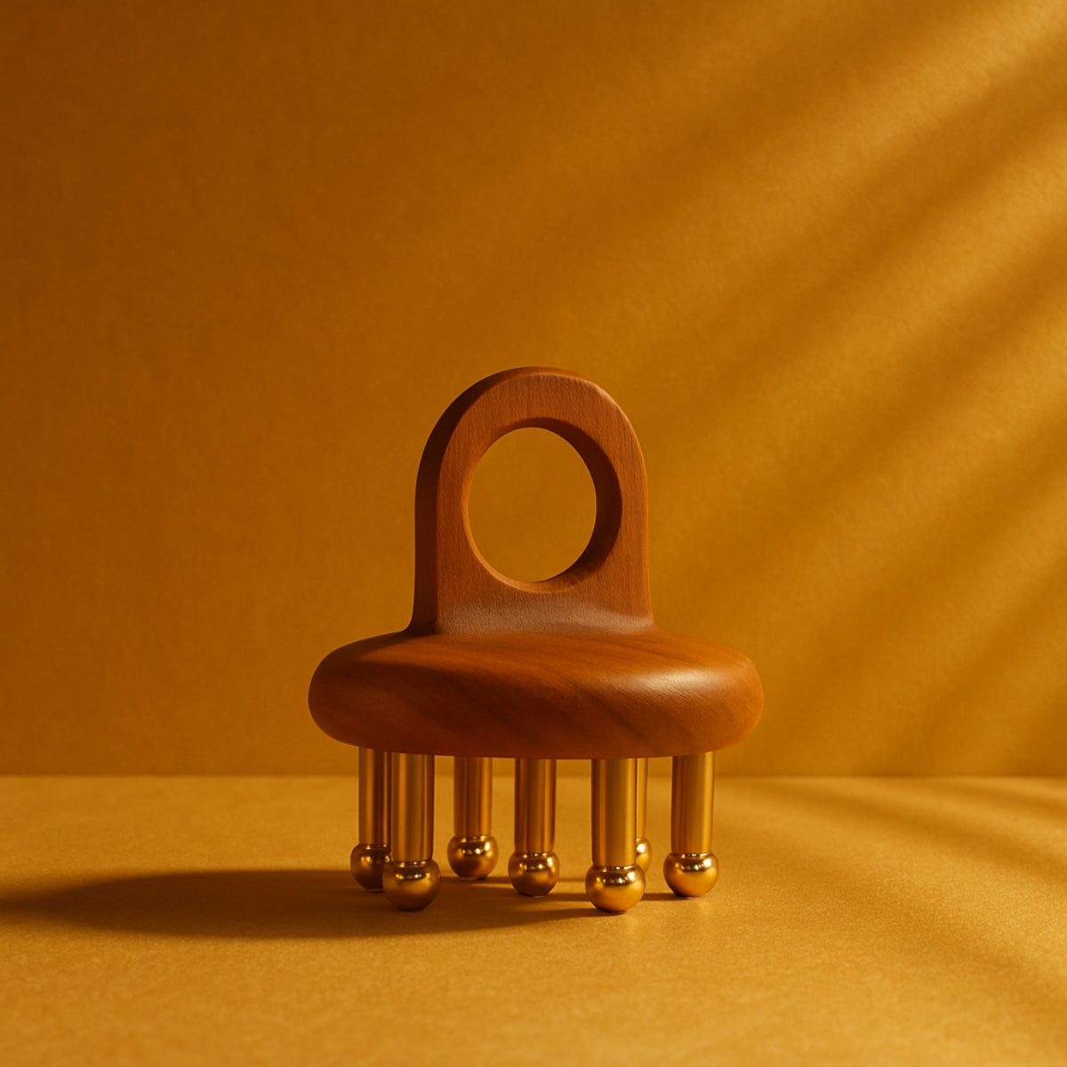 Kansa hair and body stimulator