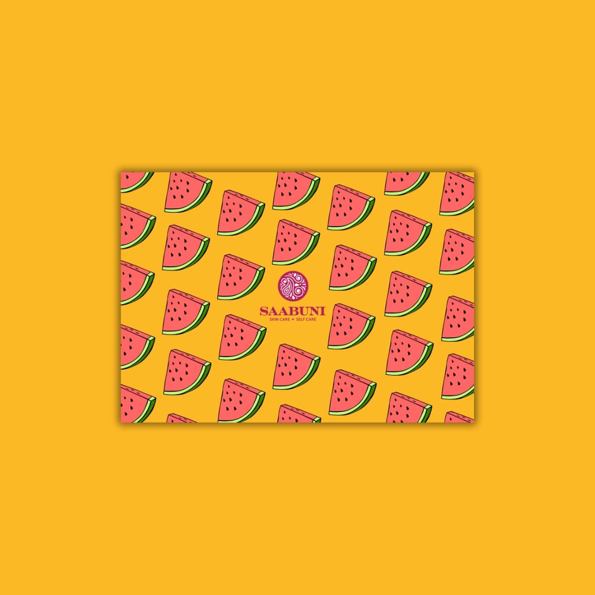 Add a personal touch with a Saabuni Watermelon gift card