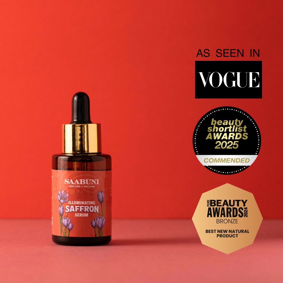 Saabun Soap Illuminating Saffron Serum - 30ml Saabuni