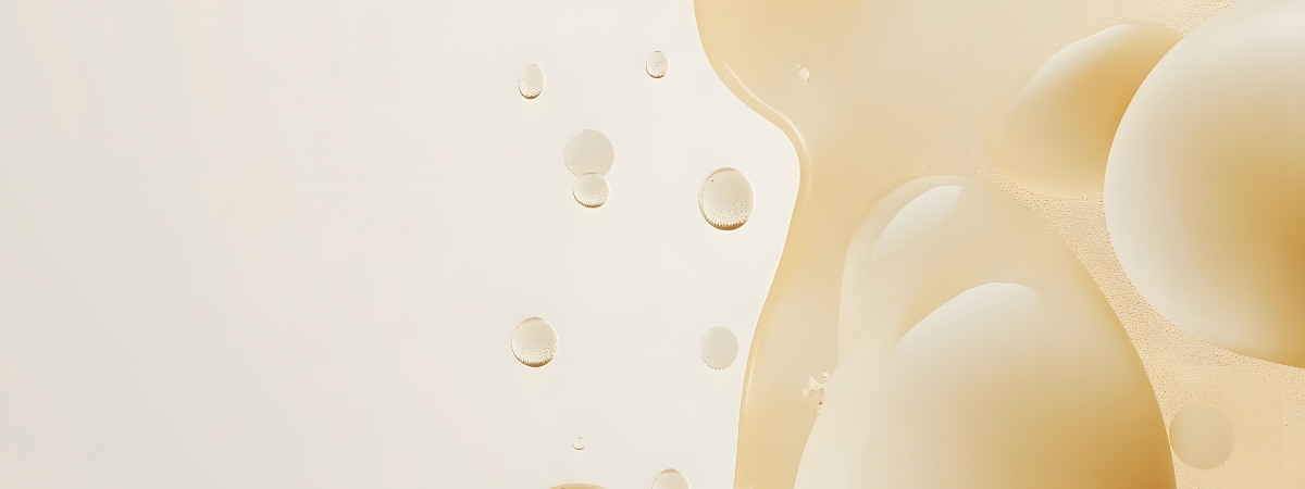 close up of retinol serum