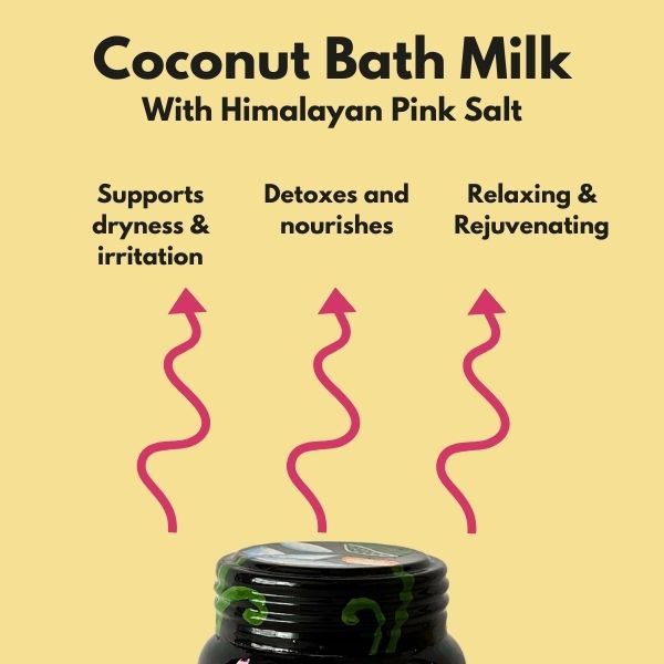 Saabun Soap Coconut Bath Milk With Himalayan Pink Salt - Refill Saabuni