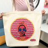 Saabun Soap Positive Affirmation Tote - White Canvas Saabuni