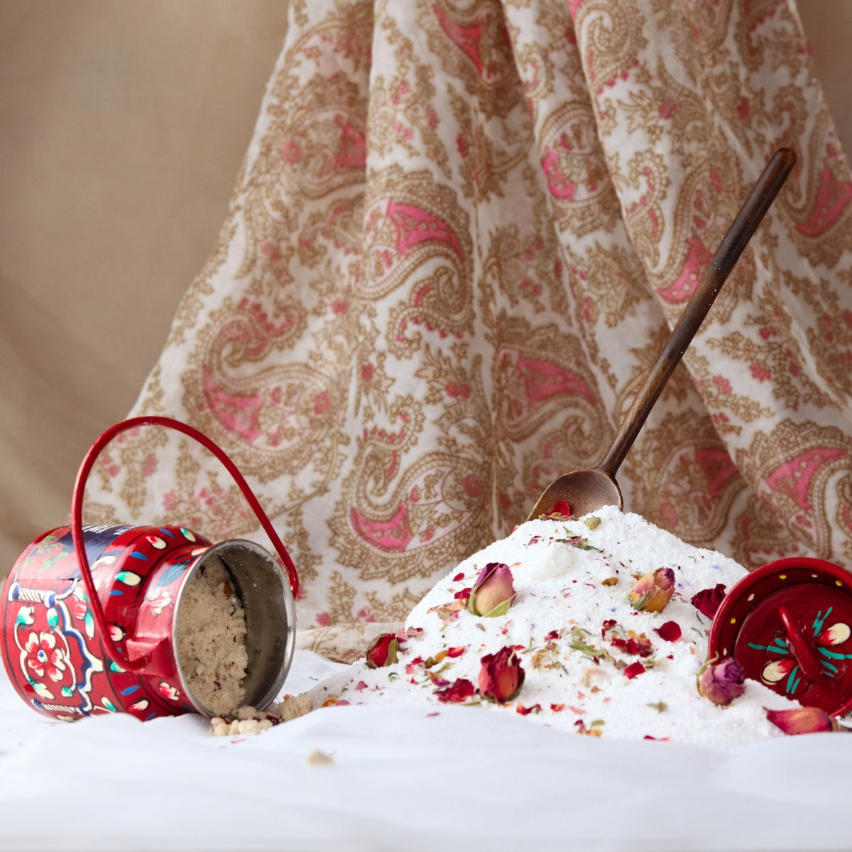 Wooden Spoon (Chammach) for Coconut Bath Milks – Saabuni